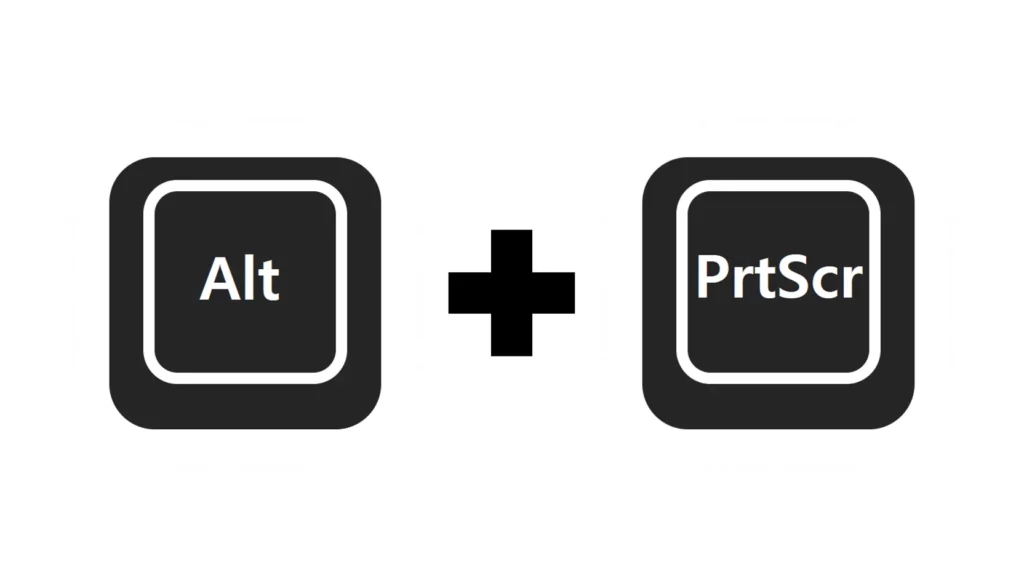 Alt + PrtScr