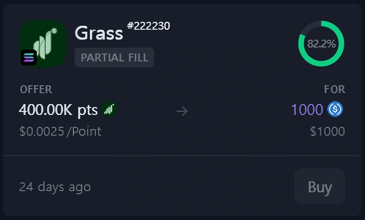 GRASS 코인 가격