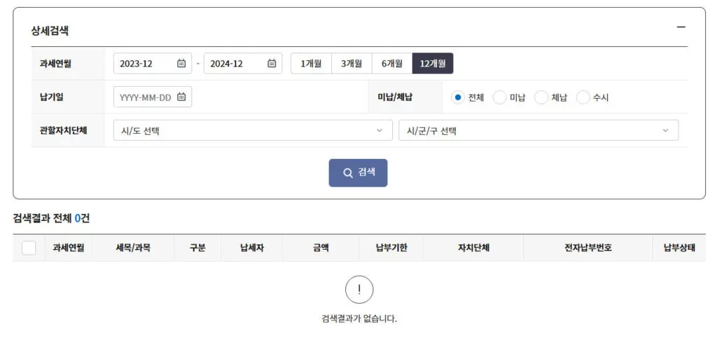 주차위반 과태료 조회 방법 – 주차위반 과태료 조회 방법의 기본 흐름