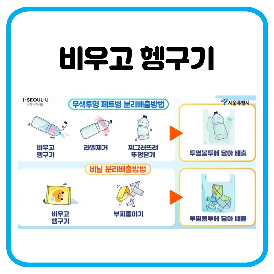 분리수거 비닐봉투 비교 – 배출 실수 줄이는 사용법과 보관 요령