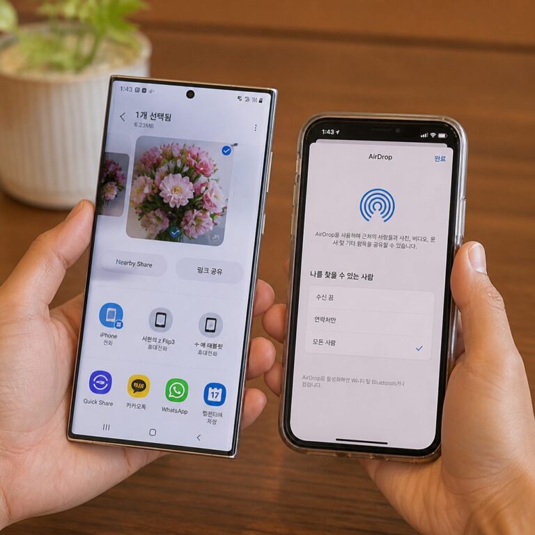 에어드롭 파일 전송 방법, 아이폰·맥에서 바로 보내는 설정부터 안 될 때 해결까지